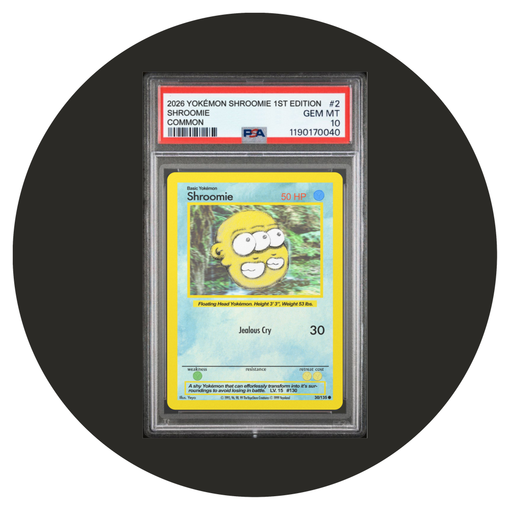 PSA Graded 10 Shroomie Card